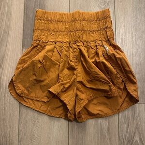 FP Movement by Free People High-Waisted The Way Home Orange Shorts